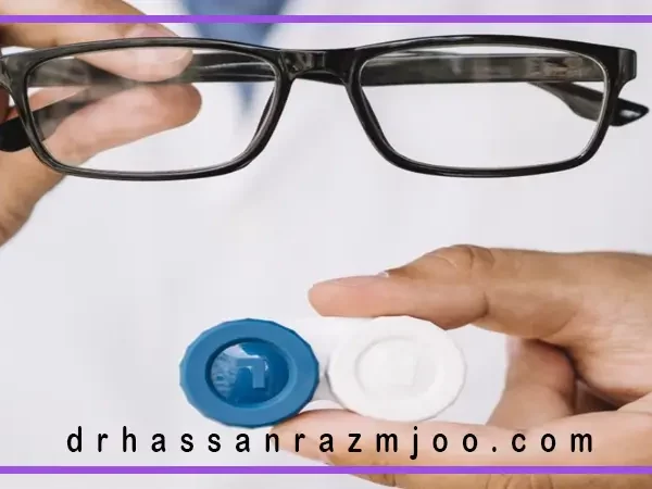 فواید استفاده از لنز تماسی نسبت به عینک