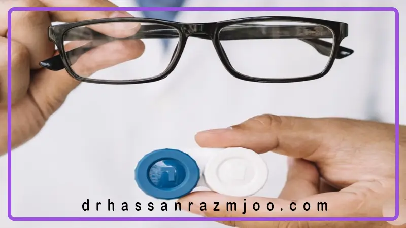 فواید استفاده از لنز تماسی نسبت به عینک