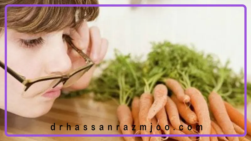 آیا چشم ضعیف با تغذیه تقویت می‌شود؟