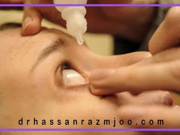 استفاده صحیح از قطره‌های چشمی