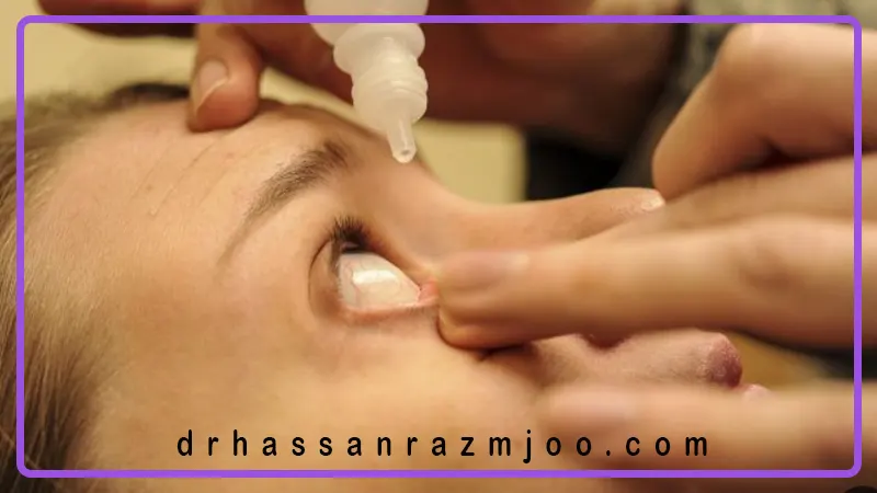 استفاده صحیح از قطره‌های چشمی