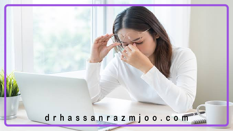 تنظیم نور مانیتور برای محافظت از چشم