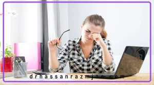 خیره شدن به صفحه نمایش